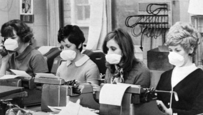 Pandemia da gripe Hong Kong com mais de 1 milhão de mortos aconteceu entre 1968 e 1970