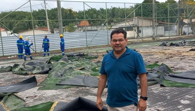 Parceria entre Prefeitura e Governo do ES impulsiona esporte em Conceição da Barra com revitalização dos campos da Cohab e do Catita