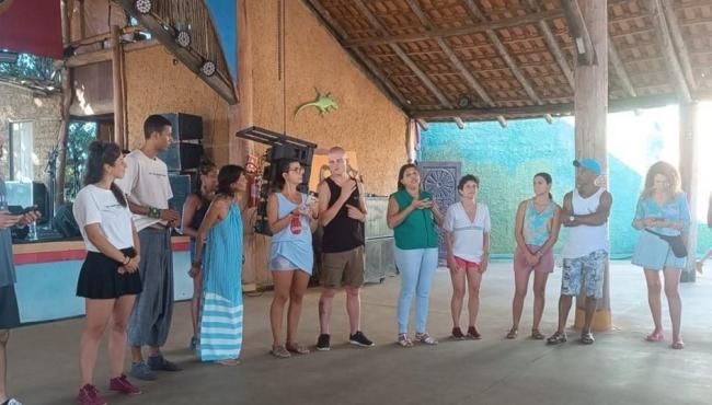 Parque Estadual de Itaúnas, em Conceição da Barra, ES, promove conscientização ambiental durante Festival Nacional de Forró