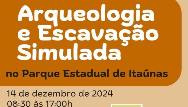 Parque Estadual de Itaúnas, em Conceição da Barra, no ES, realiza oficina de arqueologia e escavação simulada