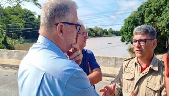 Passagem livre para pedestres e motos na ponte do Pedra D’água: liberação total deve acontecer nesta quarta-feira (21)