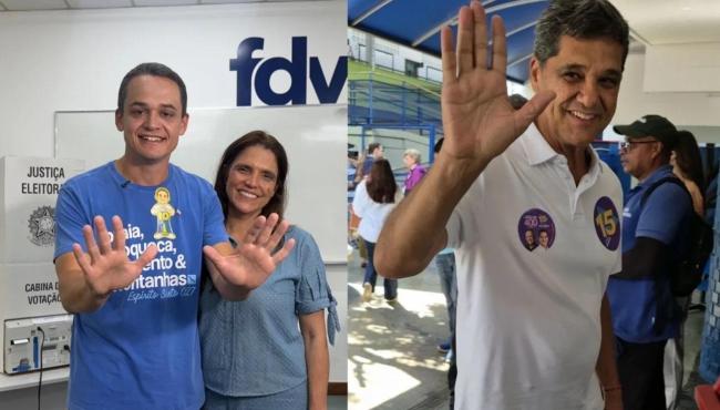 Pazolini e Ricardo Ferraço avançam ao segundo turno na disputa pelo governo do Espírito Santo