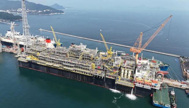 Petrobras inicia P-79 e reforça produção de petróleo e gás no país