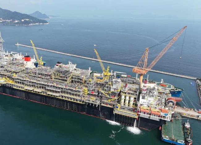 Petrobras inicia P-79 e reforça produção de petróleo e gás no país