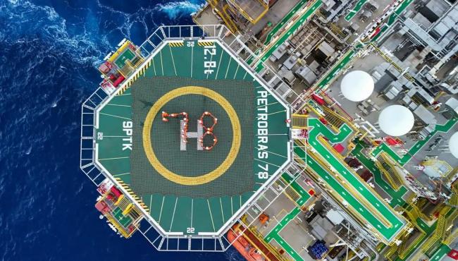 Petrobras recebe autorização para operar nova plataforma no pré-sal