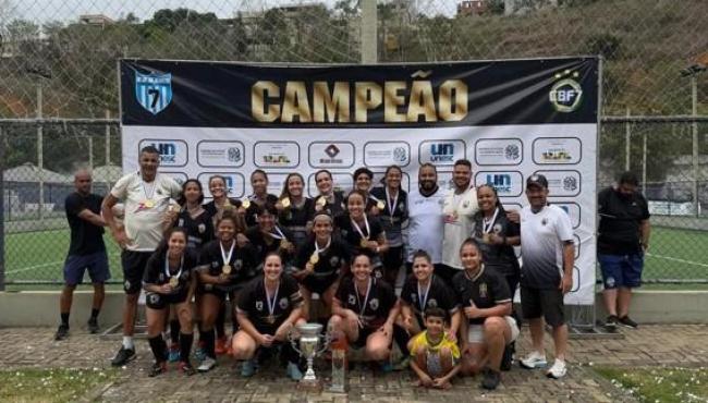 Physical Feminino conquista título estadual de Futebol 7 Society com goleada na final
