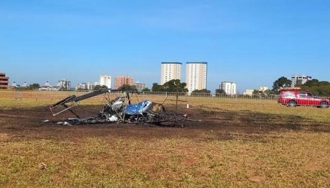 Piloto morre em queda de avião de pequeno porte em aeroclube de Bauru