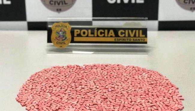 Polícia apreende drogas que vinham da Europa para o ES e detém 48 pessoas