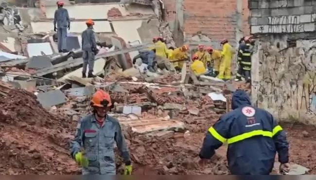 Prédio desaba em São Bernardo do Campo e deixa cinco feridos
