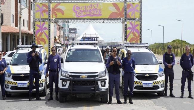 Prefeitura de São Mateus garante segurança no Carnaval em Guriri, com reforço da PM e Guarda Municipal com 17 viaturas