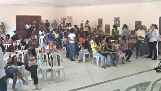 Primeiro dia do Mutirão de Documentos das Trabalhadoras Rurais em Conceição da Barra, no ES, foi muito participativo