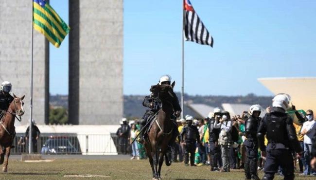 Princípio de confusão acontece na dispersão de protestos na Esplanada