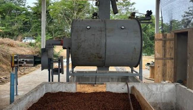 Projeto Cafeicultura Sustentável instala unidade demonstrativa com secador de café a gás