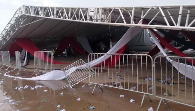 Queda de estrutura durante festa mata uma pessoa e deixa 40 feridos, em SP