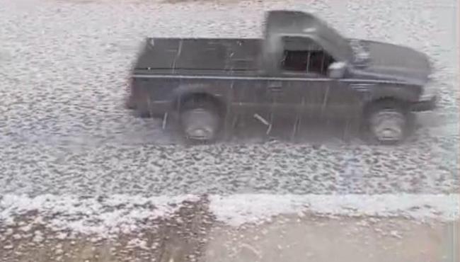 Queda de granizo atinge mais de 34 mil pessoas em Erechim, RS