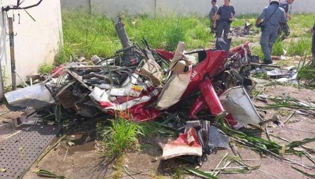 Queda de helicóptero deixa quatro pessoas mortas em São Paulo