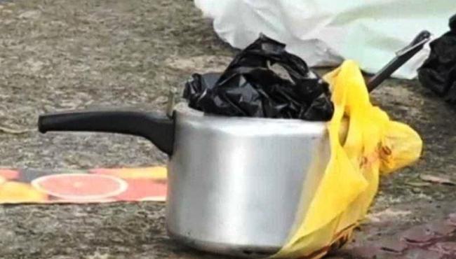 Recém-nascido é encontrado morto dentro de panela de pressão
