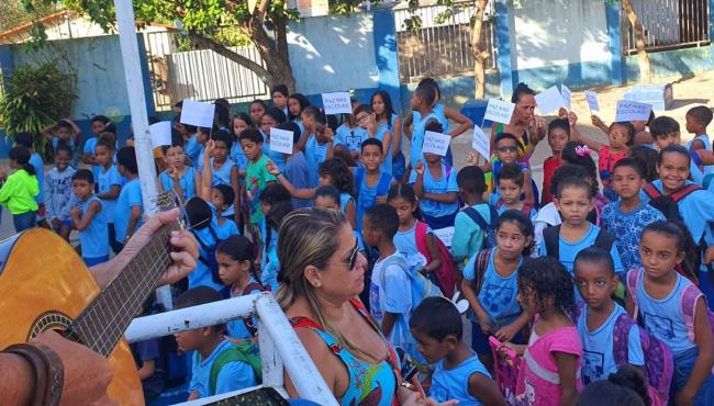 Rede Municipal de Educação de São Mateus mobiliza “Dia D” por uma cultura de paz