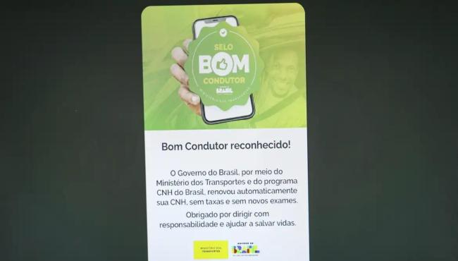 Renovação automática de CNH beneficia 300 mil na primeira semana