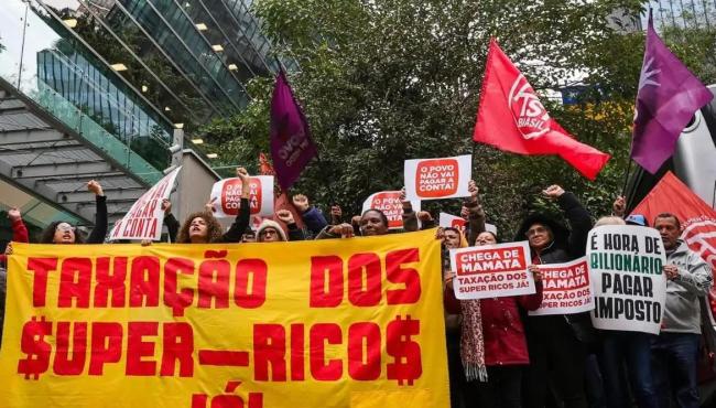 Ricos concentram 27% da renda e pagam menos impostos no país