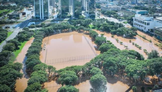 Rio Guaíba volta a ultrapassar a marca de 5 m em Porto Alegre, no RS