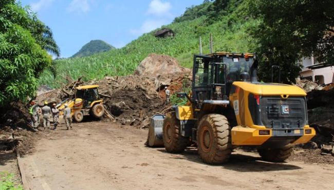 Rodovias estaduais interditadas em Rio Novo do Sul e Alfredo Chaves