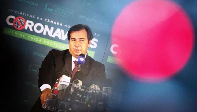 Rodrigo Maia diz que não renovará auxílio na Câmara: “Problema do governo”