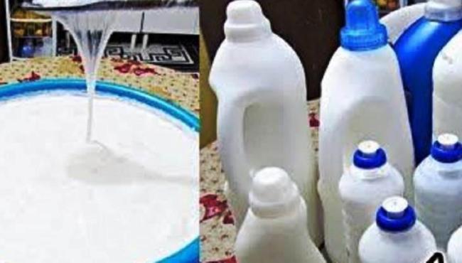 Sabão líquido de coco: Econômico, eficaz e excelente para alvejar roupas brancas