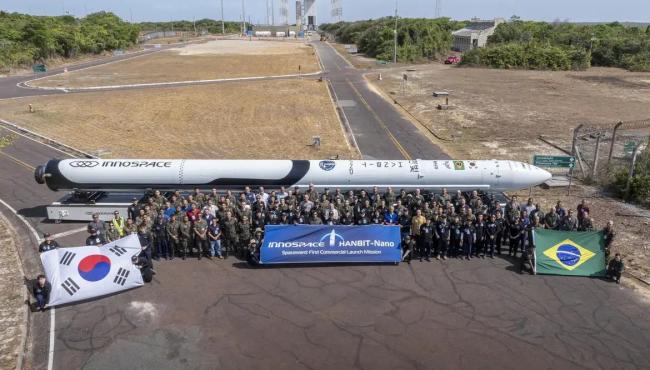 Saiba mais sobre 1º lançamento comercial de foguete no Brasil