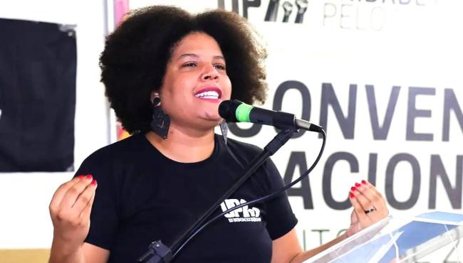 Samara Martins é a candidata do Unidade Popular ao pleito presidencial