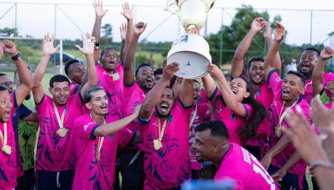 Santana Rita faz história e conquista Campeonato Municipal de Futebol em Braço do Rio, em Conceição da Barra, ES