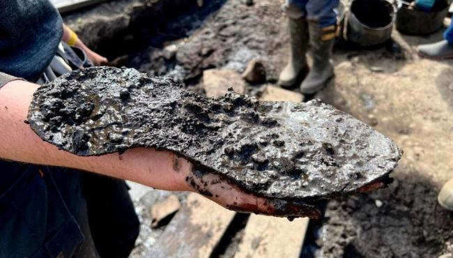 Sapato gigante de militar romano surpreende arqueólogos em área ao norte do Reino Unido