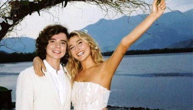 Sasha se casa com João Figueiredo na mansão de Xuxa em Angra dos Reis