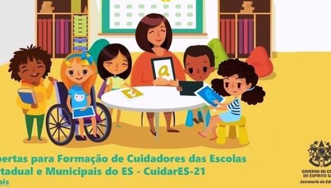 Secretaria da Educação abre inscrições para formação de cuidadores