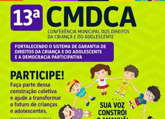 Secretaria de Assistência Social promove 13ª Conferência Municipal dos Direitos da Criança e do Adolescente no dia 30 de junho, em Conceição da Barra, ES