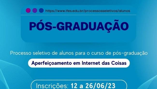 Secti e Ifes divulgam curso on-line de Pós-graduação, no ES