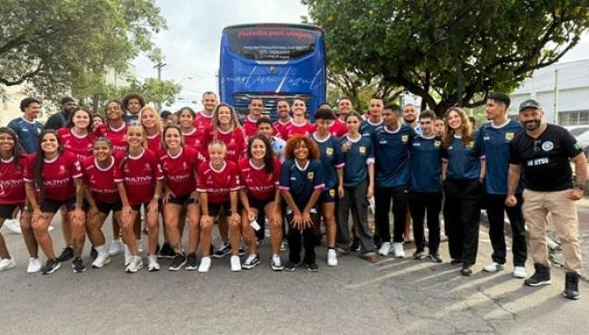 Segunda parte da delegação do Espírito Santo embarca rumo ao segundo bloco do Jubs em Natal