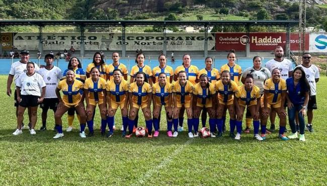 Seleção feminina de Conceição da Barra, ES, goleia Ecoporanga na estreia da Copa Sesport