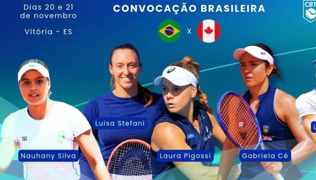 Seleção feminina de tênis é convocada para Billie Jean King Cup