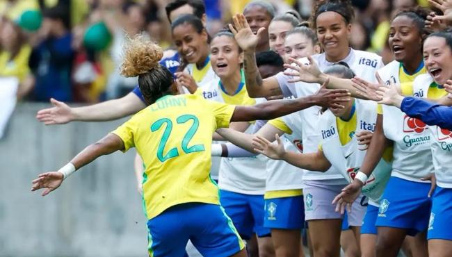 Seleção feminina faz 3 a 1 na Argentina em primeiro jogo no Beira-Rio