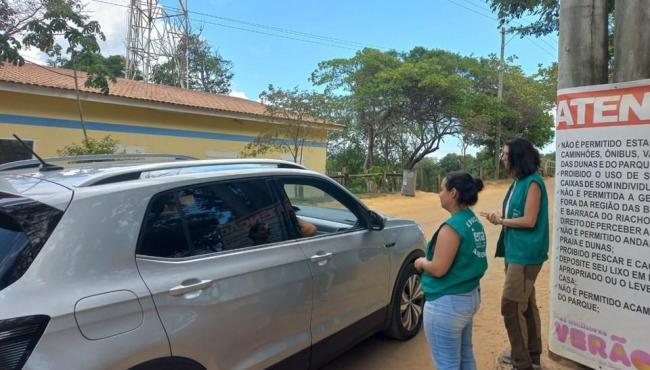 Selecionados em ‘Programa de Voluntariado’ já estão atuando no Parque de Itaúnas, EM Conceição da Barra, ES