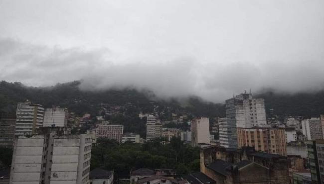 Semana começa com alerta de chuva no ES