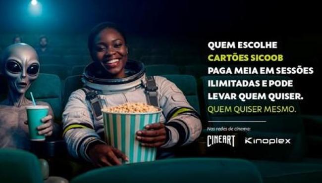 Sicoob estreia no circuito nacional de cinema e expande jornada de experiência para cooperados