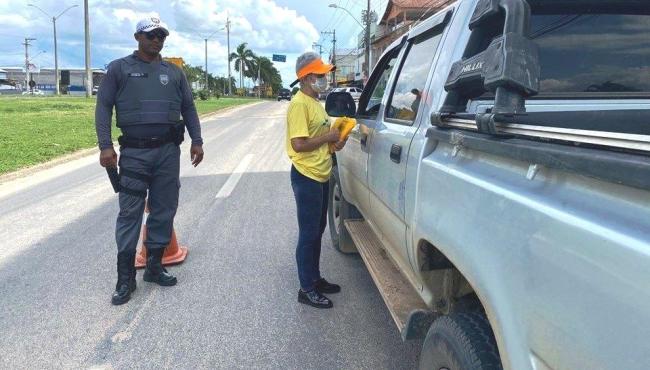 Sooretama recebe ações educativas do Detran/ES para prevenção de acidentes