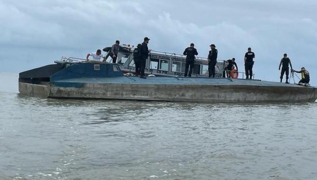 Submarino é encontrado por pescadores em praia no nordeste do Pará