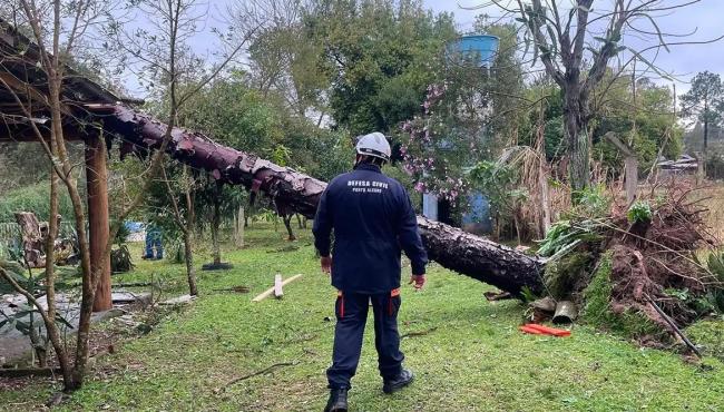 Sul, Sudeste e Centro-Oeste têm alerta para tempestades e vendavais