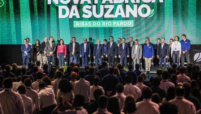 Suzano inaugura oficialmente a maior fábrica de celulose em linha única do mundo em MS