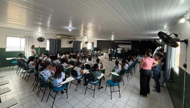 Suzano leva ação de conscientização ambiental para escolas públicas no Norte do Espírito Santo