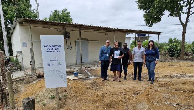 Suzano viabiliza poço artesiano para comunidade rural em São Mateus, ES