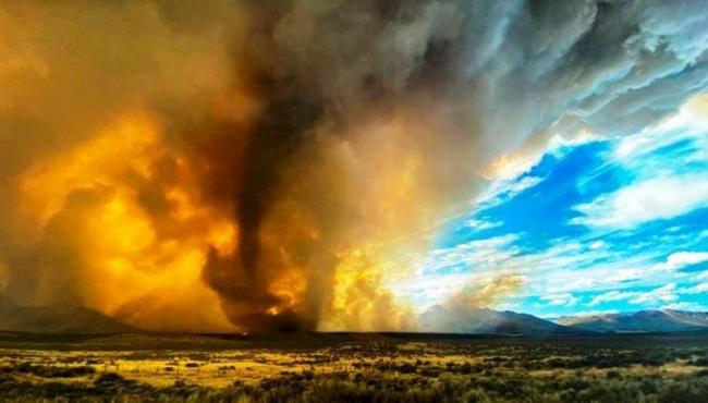 Tornado de fogo e temperatura 'mais alta da história': a sufocante onda de calor nos EUA